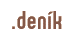 deník